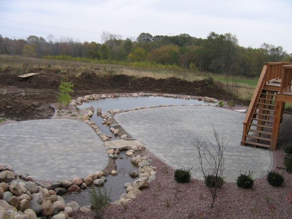 Mequon Pond and Stream Installation